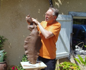 modelage de l'argile