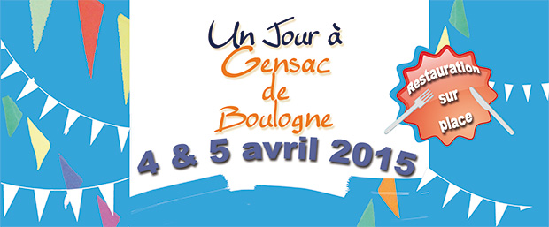 banniere week-end un jour a Gensac