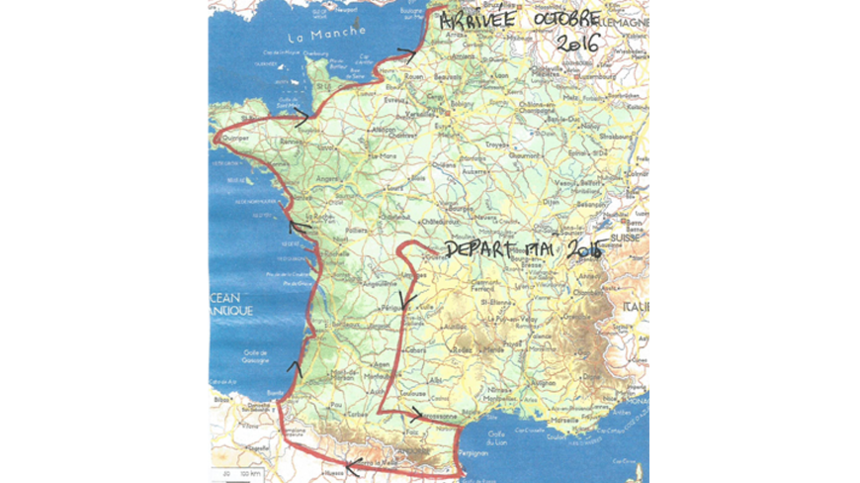 carte de france itineraire 4000kms carte france itinéraire