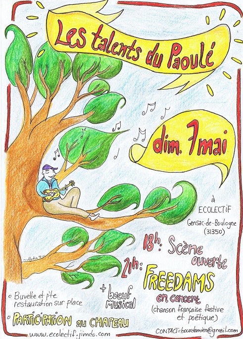 CONCERT SCENE OUVERTE AU PAOULE