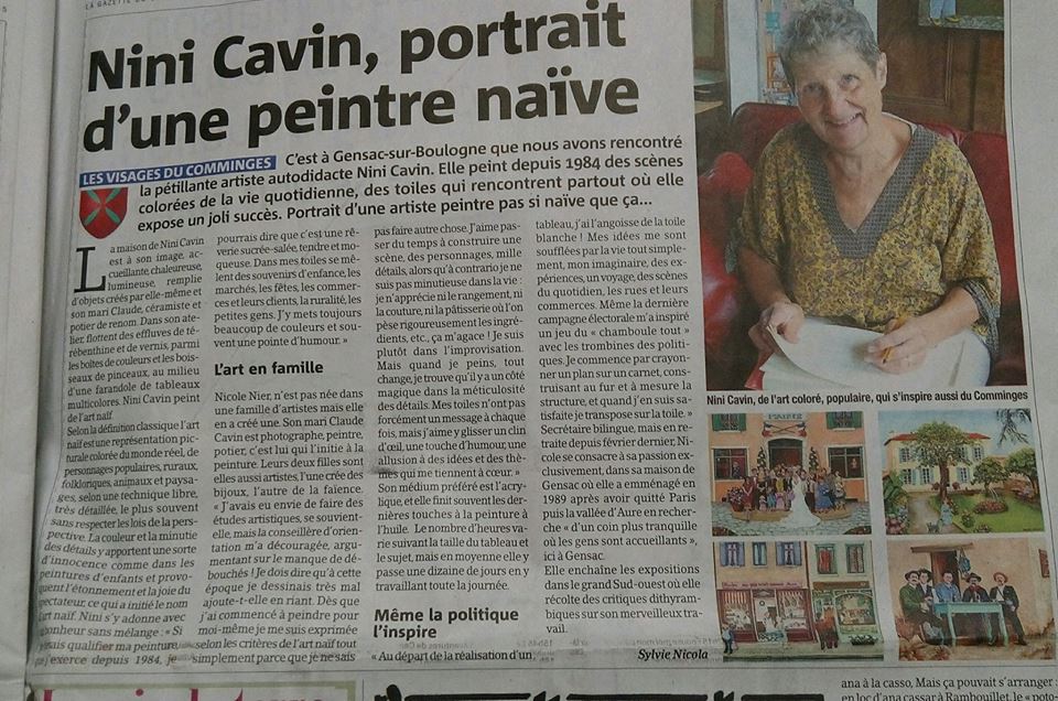 Portrait de notre artiste ‘naïve’